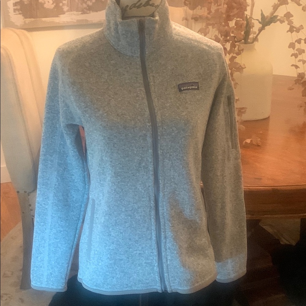 Patagonia Gray Full-Zip Jacket